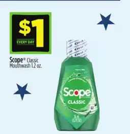 Dollar General Scope Classic Mouthwash offer