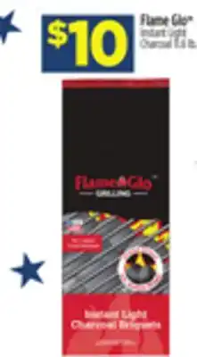 Dollar General Flame Glo Instant Light Charcoal offer
