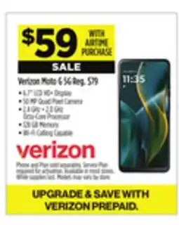 Dollar General Verizon Moto G56 offer