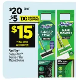 Dollar General Swiffer Sweep+Mop Deluxe or Hair Magnet Deluxe offer
