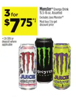 Dollar General Monster Energy Drink offer