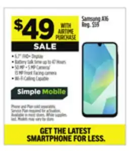 Dollar General Samsung A16 offer