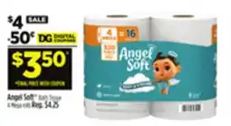Dollar General Angel Soft Bath Tissue offer