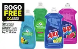 Dollar General Ajax Dish Liquid 52 oz. Assorted or Palmolive Essential Clean Dish Liquid 40 oz offer