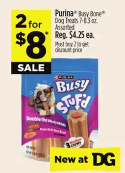 Dollar General Purina Busy Bone Dog Treats offer
