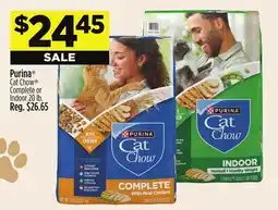 Dollar General Purina Cat Chow Complete or Indoor 20 lb offer
