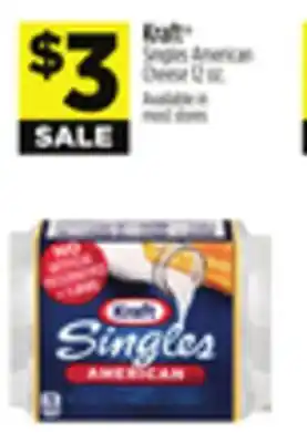 Dollar General Kraft Singles American Cheese offer