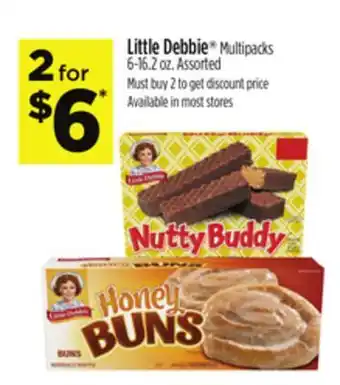 Dollar General Little Debbie Multipacks offer