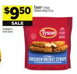Dollar General Tyson Crispy Chicken Strips offer