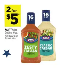 Dollar General Kraft Salad Dressing offer