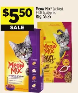 Dollar General Meow Mix Cat Food offer