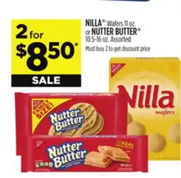 Dollar General NILLA Wafers or NUTTER BUTTER offer