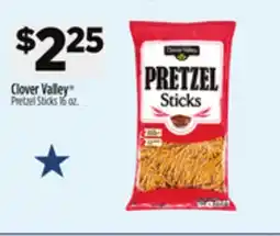 Dollar General Clover Valley Pretzel Sticks offer