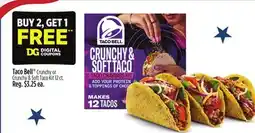 Dollar General Taco Bell Crunchy or Crunchy & Soft Taco Kit offer