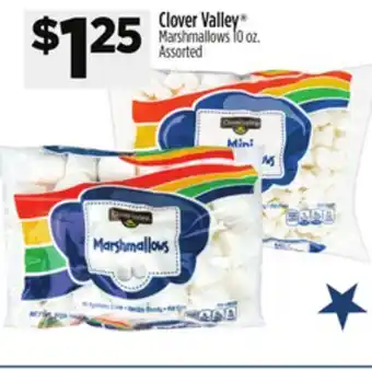 Dollar General Clover Valley Marshmallows offer
