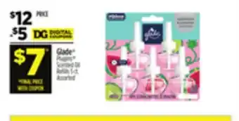 Dollar General Glade PlugIns Scented Oil Refills offer