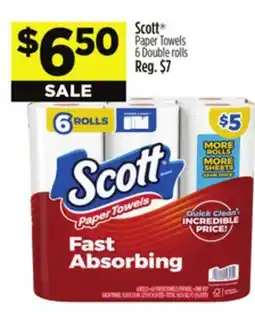 Dollar General Scott Paper Towels offer