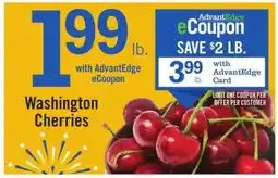 Price Chopper Washington Cherries offer