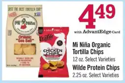 Price Chopper Mi Niña Organic Tortilla Chips offer