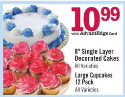 Price Chopper 8 Single Layer Decorated Cakes offer