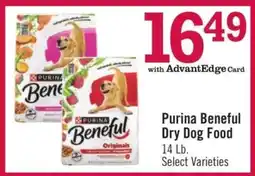 Price Chopper Purina Beneful Dry Dog Food offer