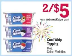 Price Chopper Cool Whip topping offer