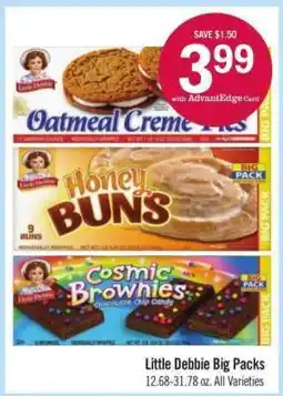 Price Chopper Little Debbie Big Packs offer
