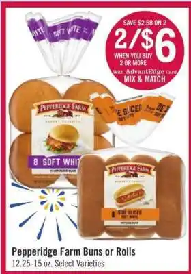 Price Chopper Pepperidge Farm Buns or Rolls offer