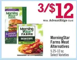 Price Chopper MorningStar Farms Meat Alternatives offer