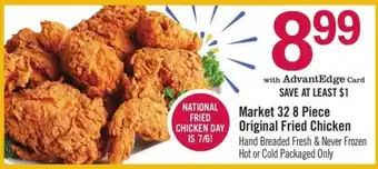 Price Chopper Market 32 8 Piece Original Fried Chicken offer