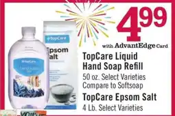 Price Chopper TopCare Liquid Hand Soap Refill offer