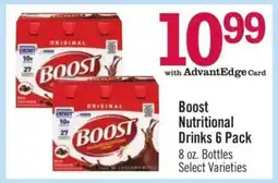 Price Chopper Boost Nutritional Drinks 6 Pack offer