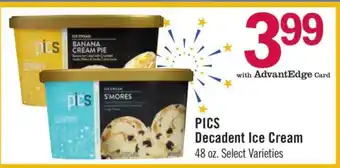 Price Chopper PICS Decadent Ice Cream offer