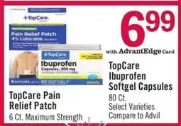 Price Chopper TopCare Ibuprofen Softgel Capsules offer