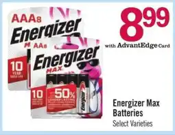 Price Chopper Energizer Max Batteries offer
