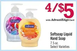 Price Chopper Softsoap Liquid Hand Soap offer