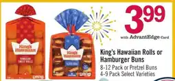 Price Chopper King’s Hawaiian Rolls or Hamburger Buns offer