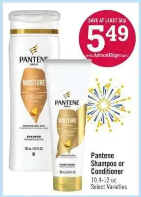 Price Chopper Pantene Shampoo or Conditioner offer
