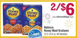 Price Chopper Nabisco Honey Maid Grahams offer