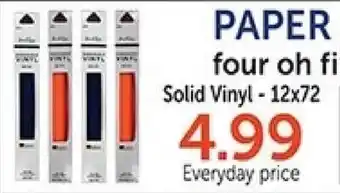 Hobby Lobby PAPER four oh fi offer