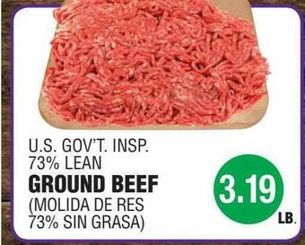 Carnicerias Jimenez Ground Beef offer