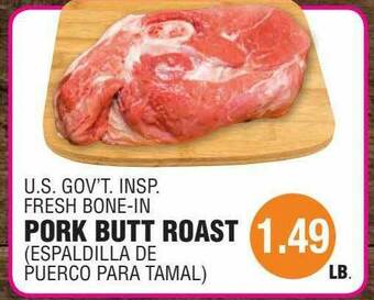 Carnicerias Jimenez Pork Butt Roast offer