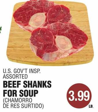Carnicerias Jimenez Beef Shanks For Soup offer