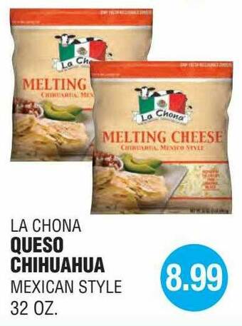 Carnicerias Jimenez Queso Chihuahua offer