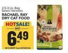 Food Lion Rachael Ray Dry Cat Food offer