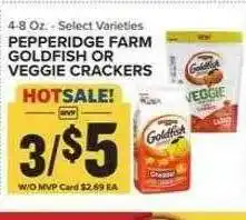 Food Lion Pepperidge Farm Goldfish Or Veggie Crackers offer