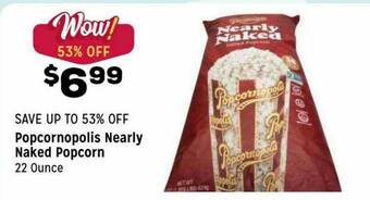 Grocery Outlet Popcornopolis Nearly Naked Popcorn offer