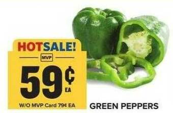 Food Lion Green Peppers offer