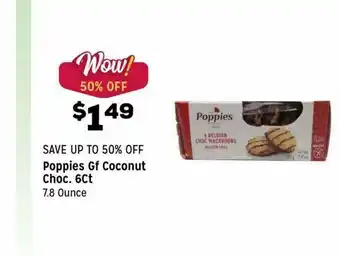 Grocery Outlet Poppies Gf Coconut Choc offer