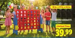 Lidl jumbo connect 4 offer